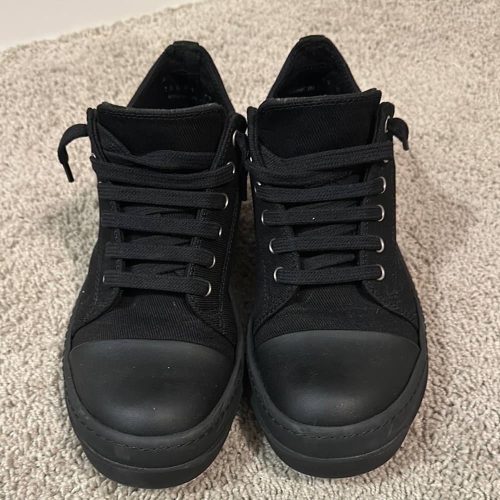 Black Rick Owens DRKSHDW Low Top